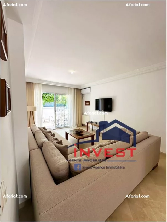 Appartement S+2 meublé au Golden Tulip