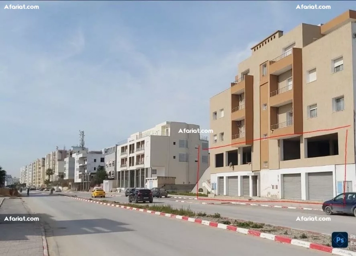 A louer Espace Commercial à Ain Zaghouan Nord