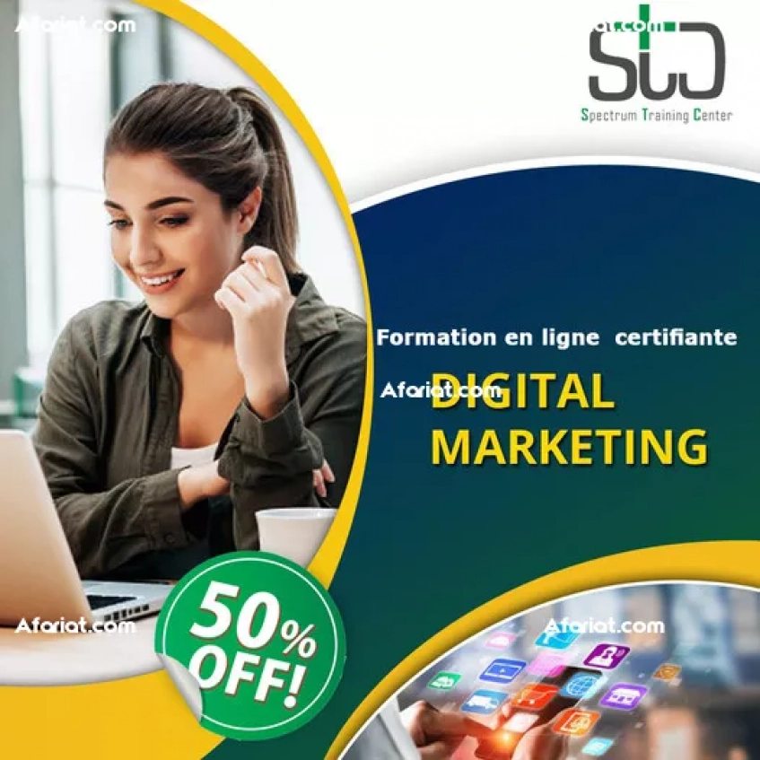 Formation marketing digital en ligne