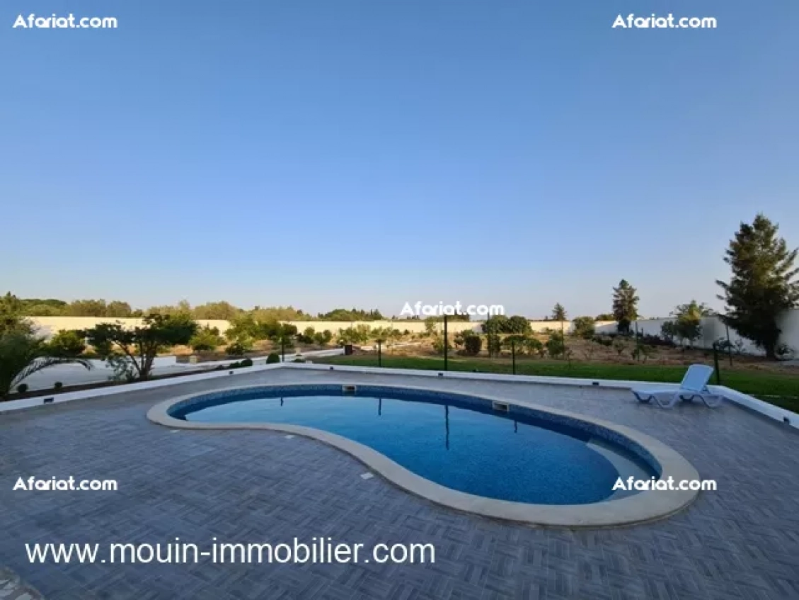 VILLA ASIL Hammamet vers Birbouregba AL2670