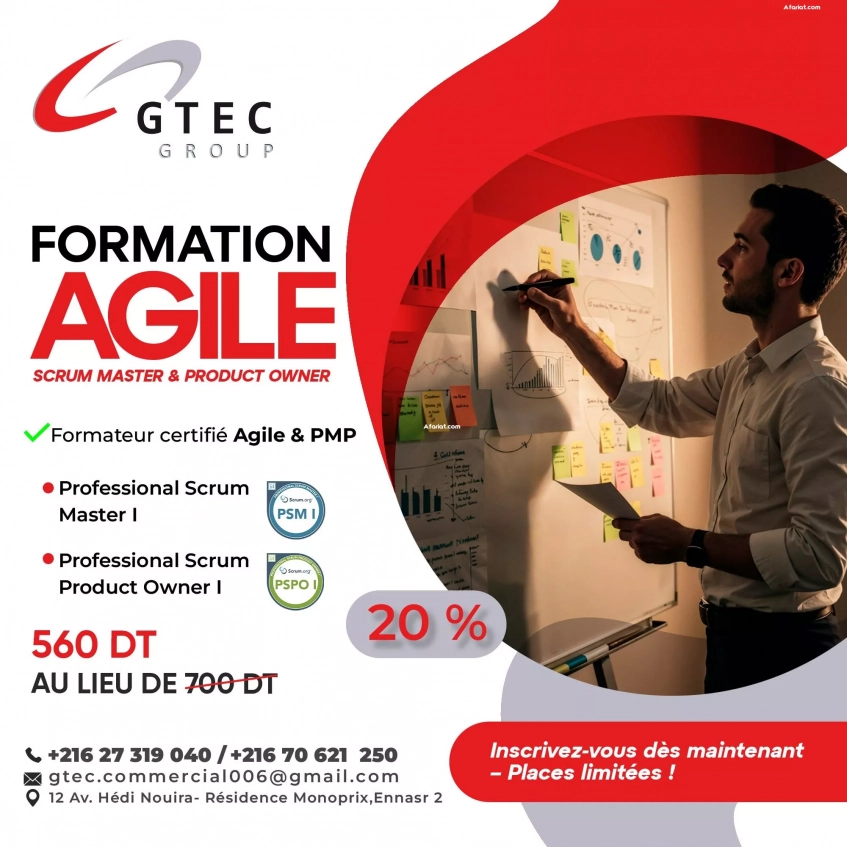 Devenez Scrum Master et Product Owner