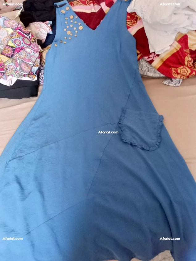 robe bleue