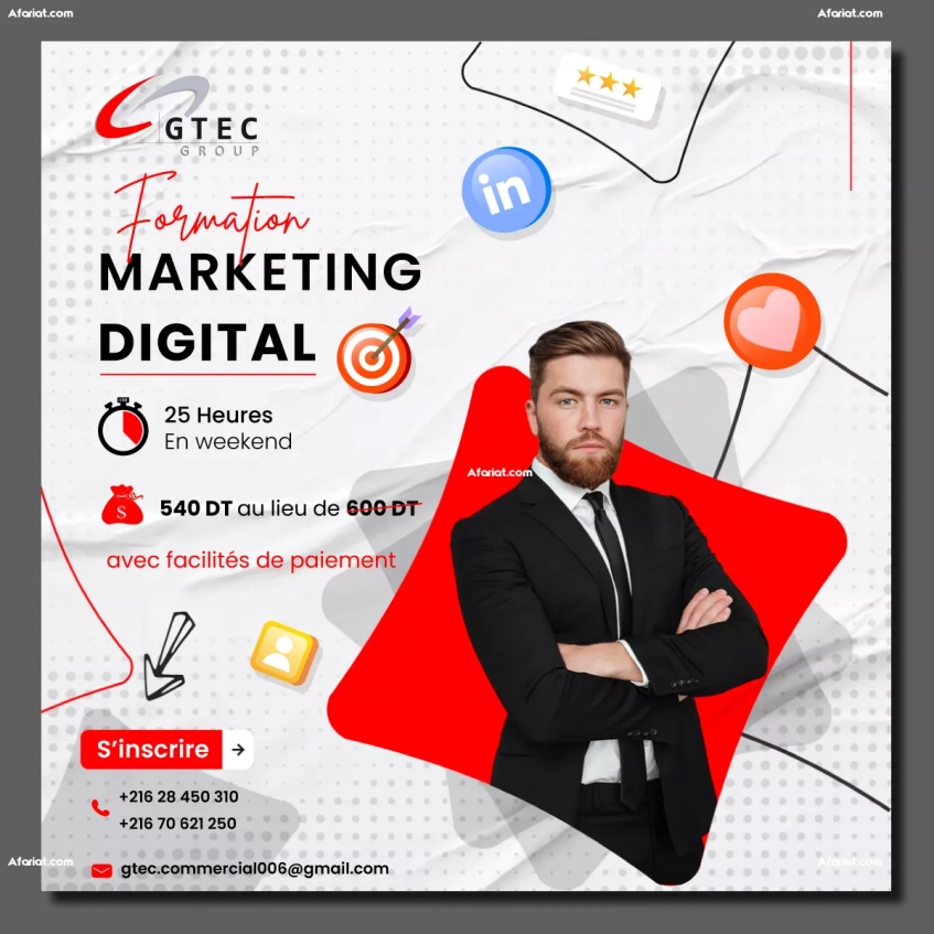 Maîtrisez le Marketing Digital