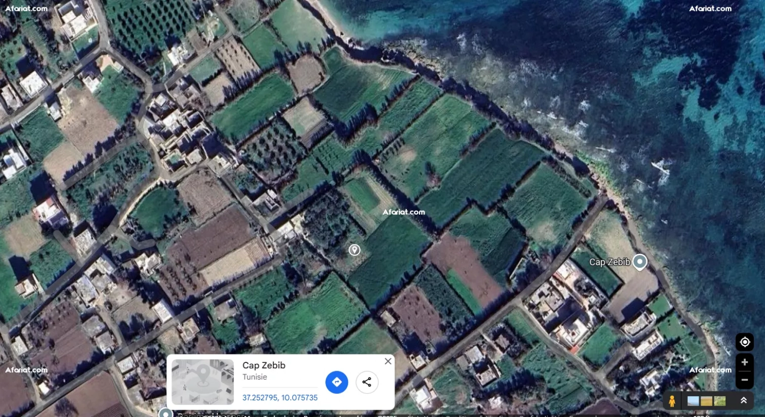 Terrain Constructible 655m² à Capzbib, proche mer - 150dt/m²