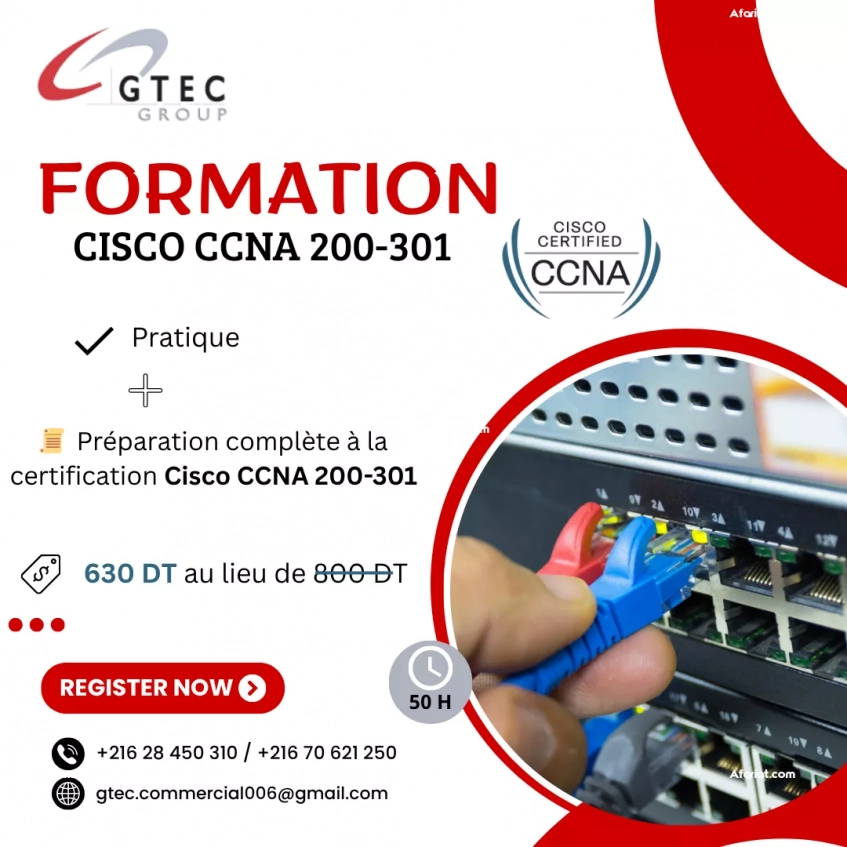 Formation Cisco CCNA 200-301