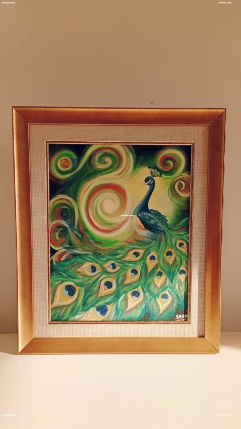 Peinture à l'huile,"Honneur"