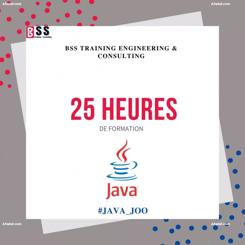 Formation certifiante en Java Orienté Objet