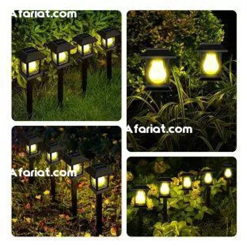 Lampe solaire extérieure - Courte