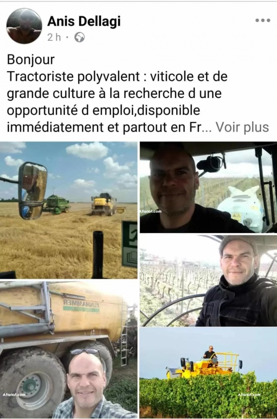 Technicien agricole gestionnaire