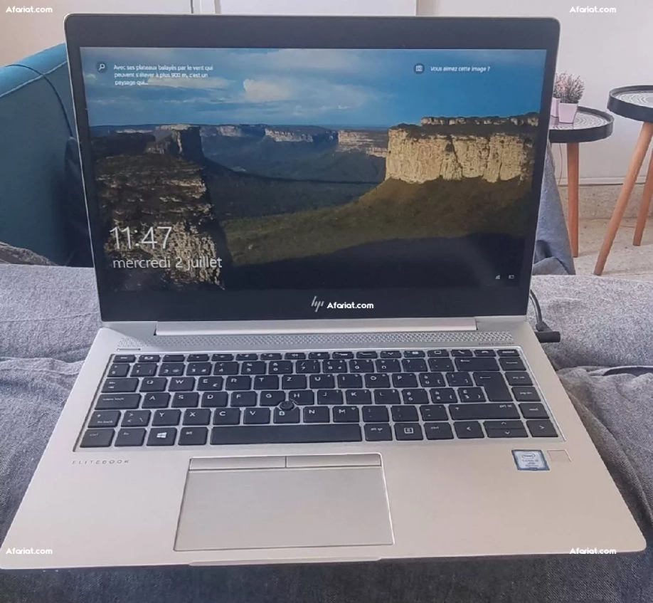 HP EliteBook 840 G6 –(i5 8ème Gén, 16Go RAM, SSD 256Go)