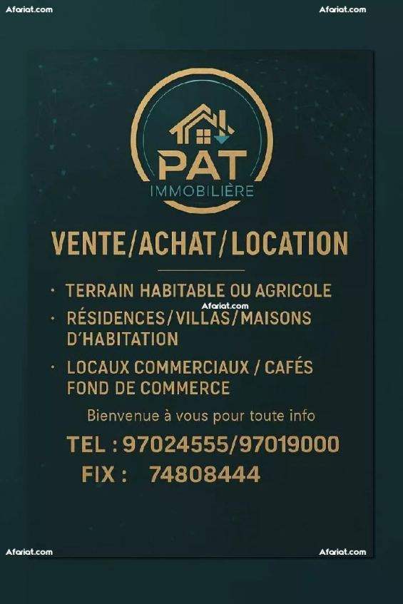 PAT IMMOBILIÈRE