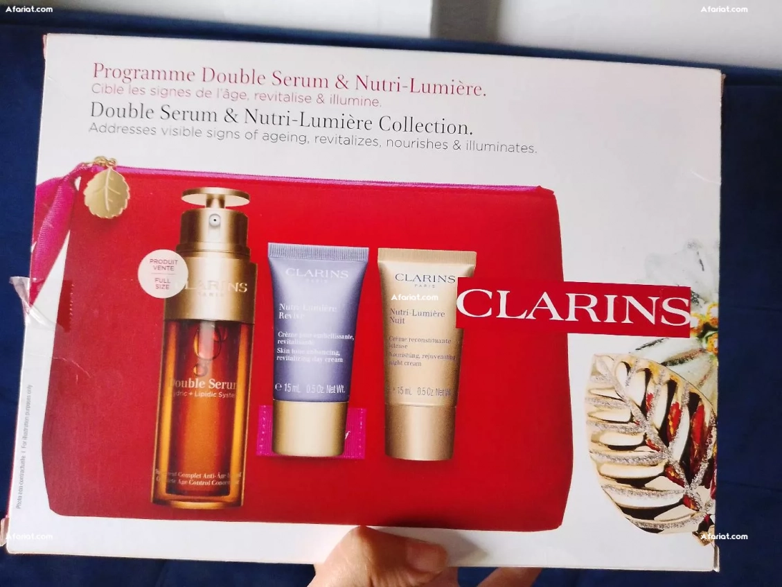 pack Clarins importé de UAE