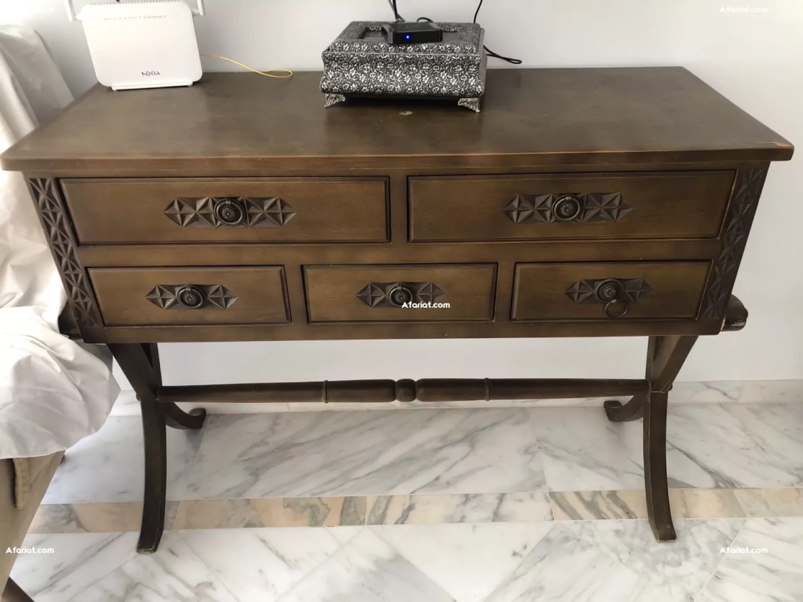 console rustic