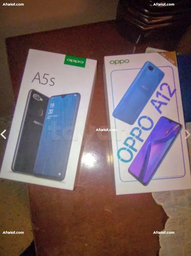 Oppo a12 + Oppo a5s 2téléphones