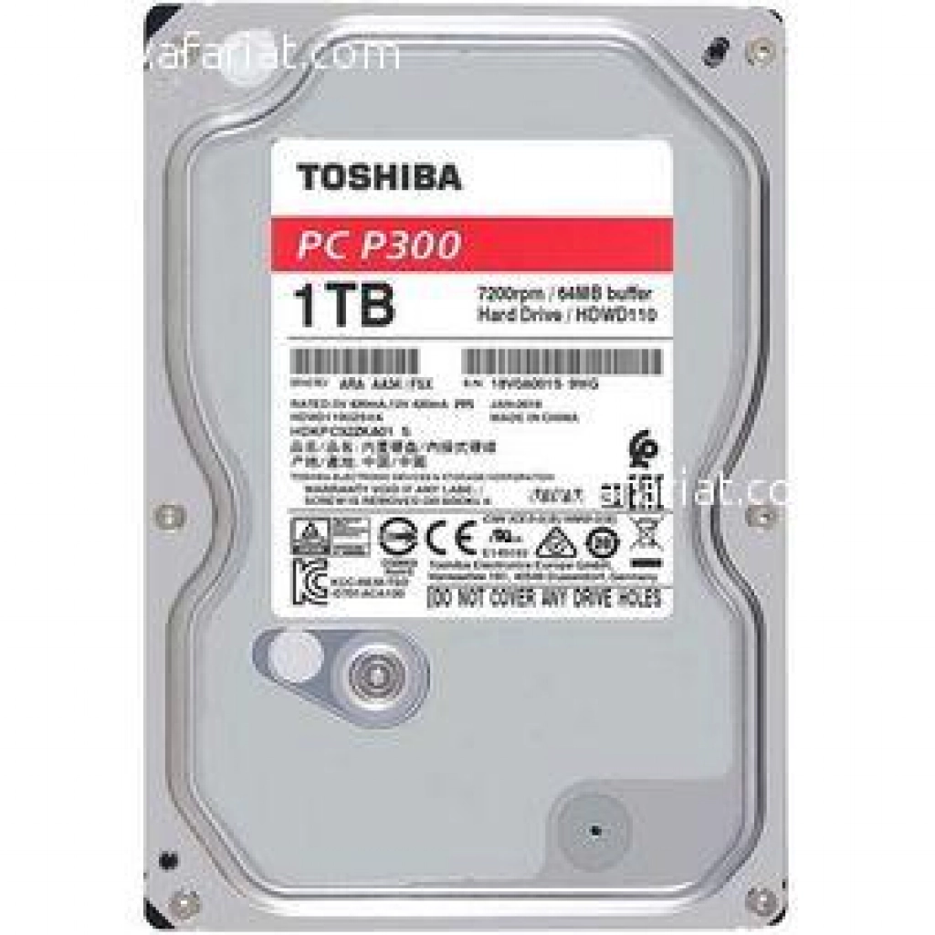 Toshiba Disque Dur Interne  1 TO  3.5"