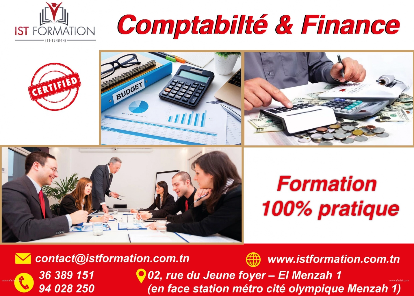 formation en comptabilité et finance