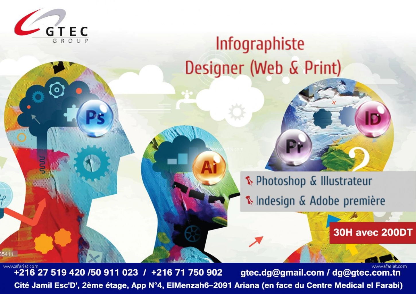 Formation pratique Design et infographie