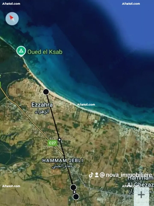 À vendre terrain pour kélibia