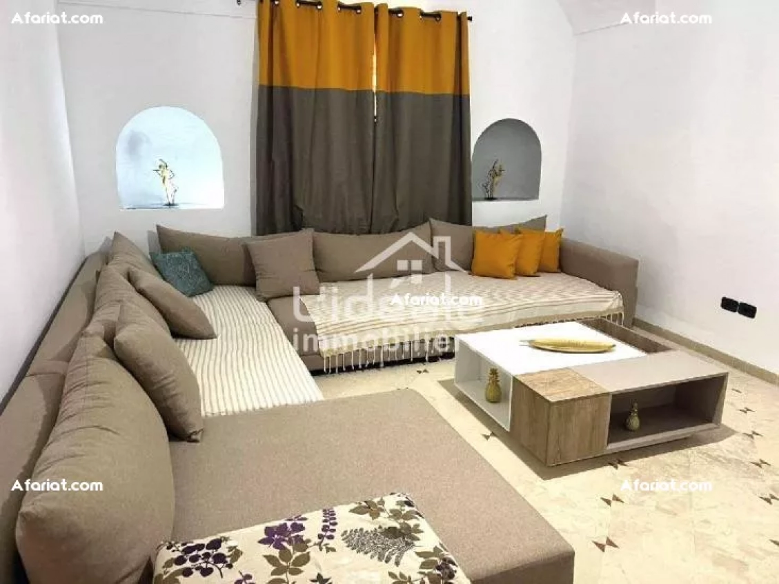 REF : Maison Maris Maison RDC S+2 – Location annuelle – Hammamet
