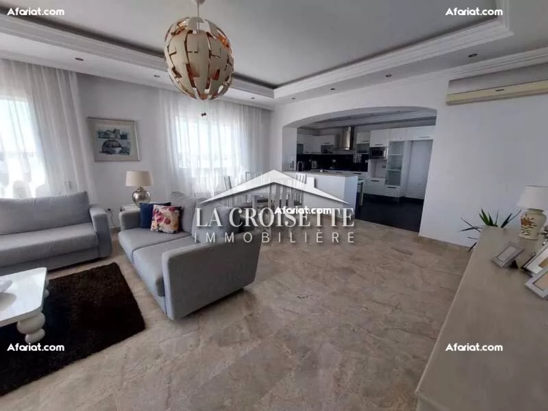 Appartement S+3 meublé à La Marsa  MAL4475
