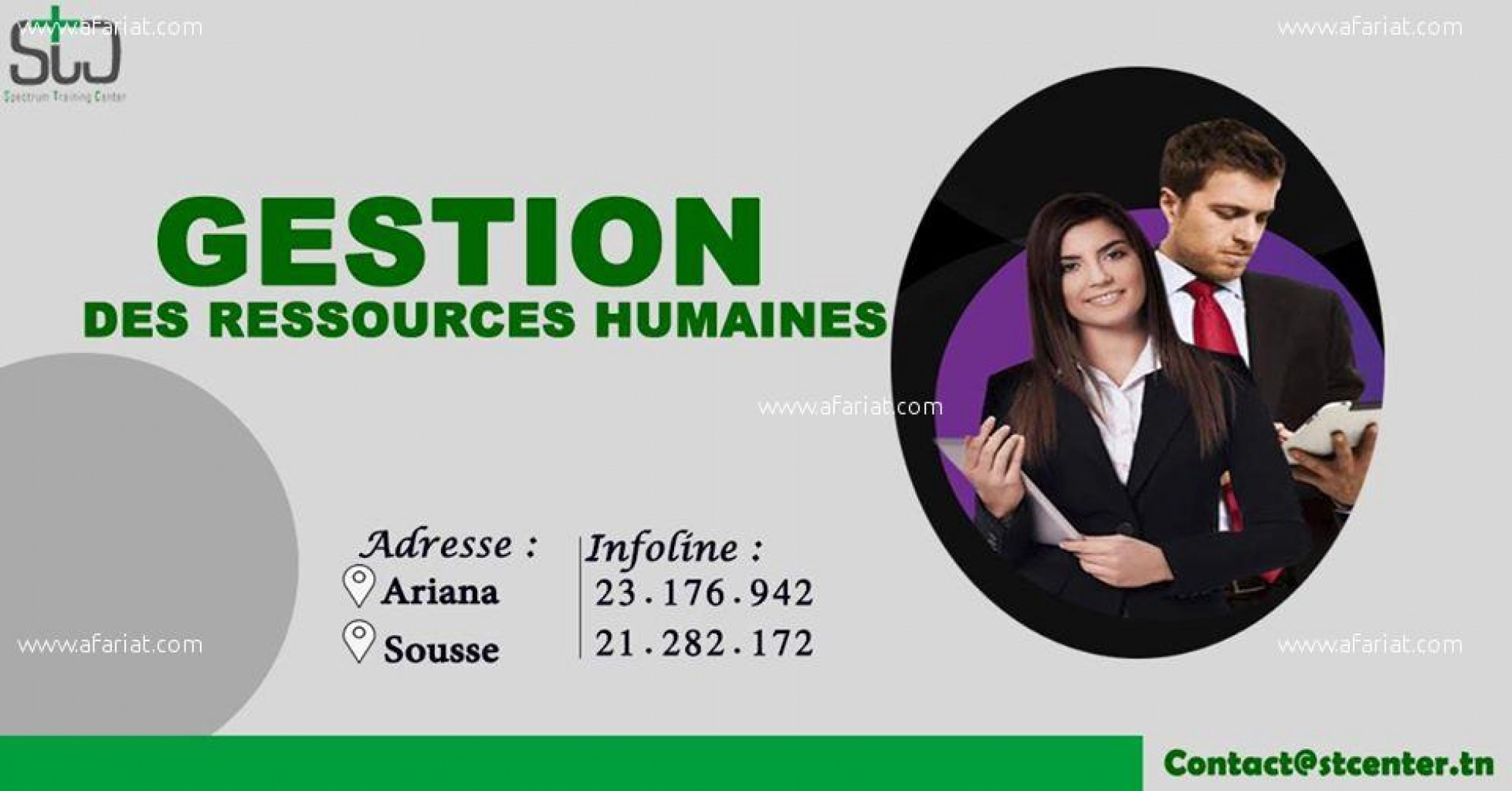 Formation GESTION DES RESSOURCES HUMAINES