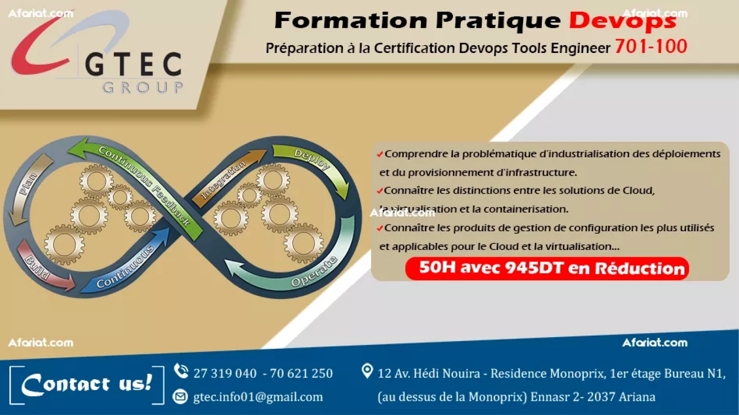 Promo: Formation Pratique DevOps Tools Engineer LPI 701-100