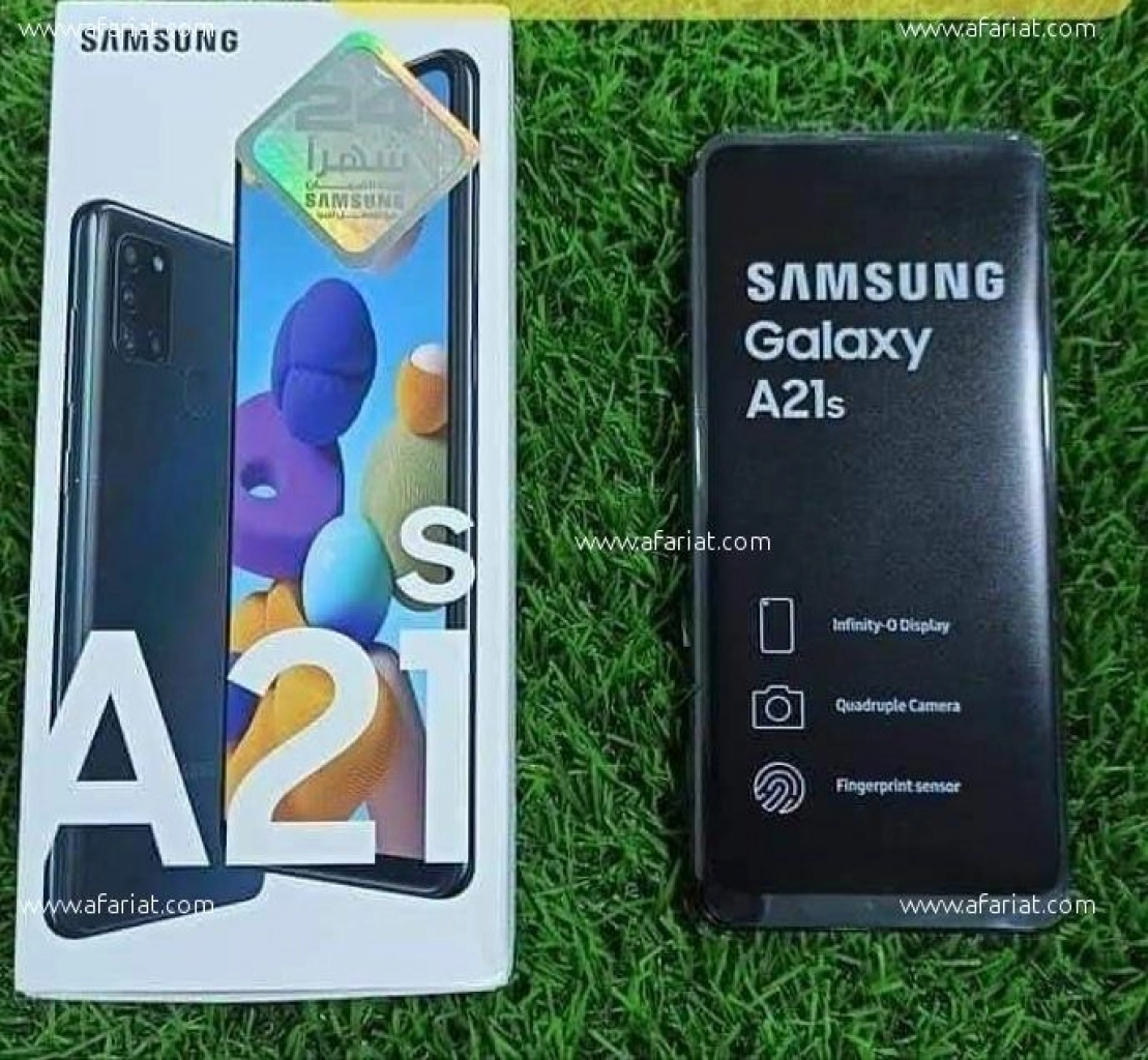 Samsung galaxy A21s cacheté