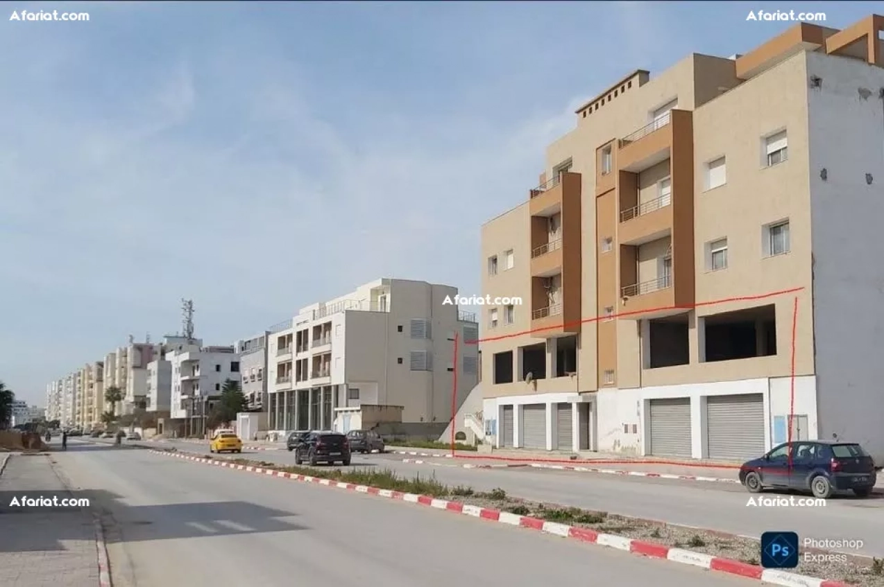 A louer Espace Commercial à Ain Zaghouan Nord