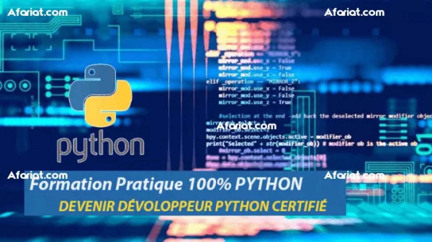 Formation Python Certifiée