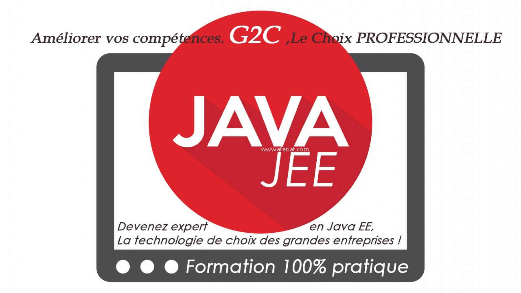 Formation certifiante développement Java J2EE