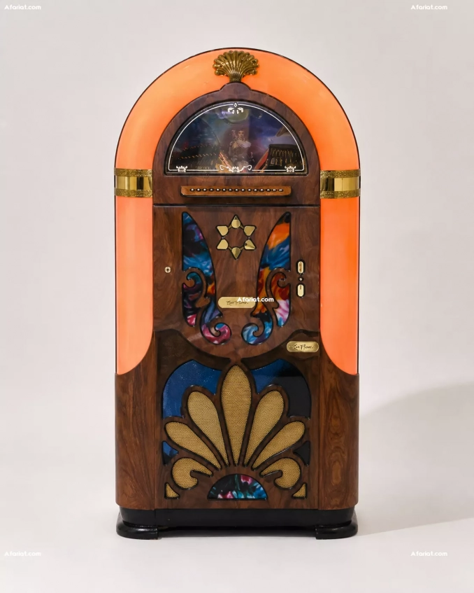 JUKE-BOX à monnayeur "René Pierre Le Vox"  Très rare en Tunisie