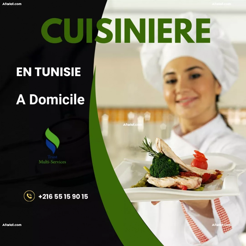 DES CUISINIERES  PAR MOIS A BORJ CEDRIA