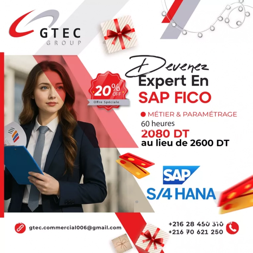 Transformez votre carrière avec SAP Fico