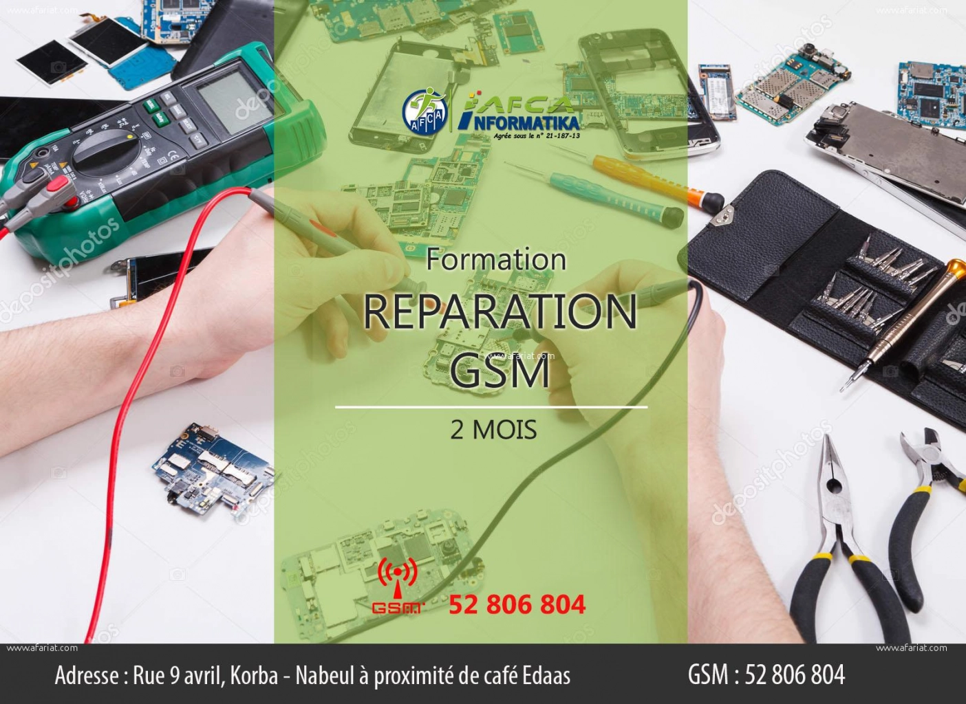 formation réparation GSM