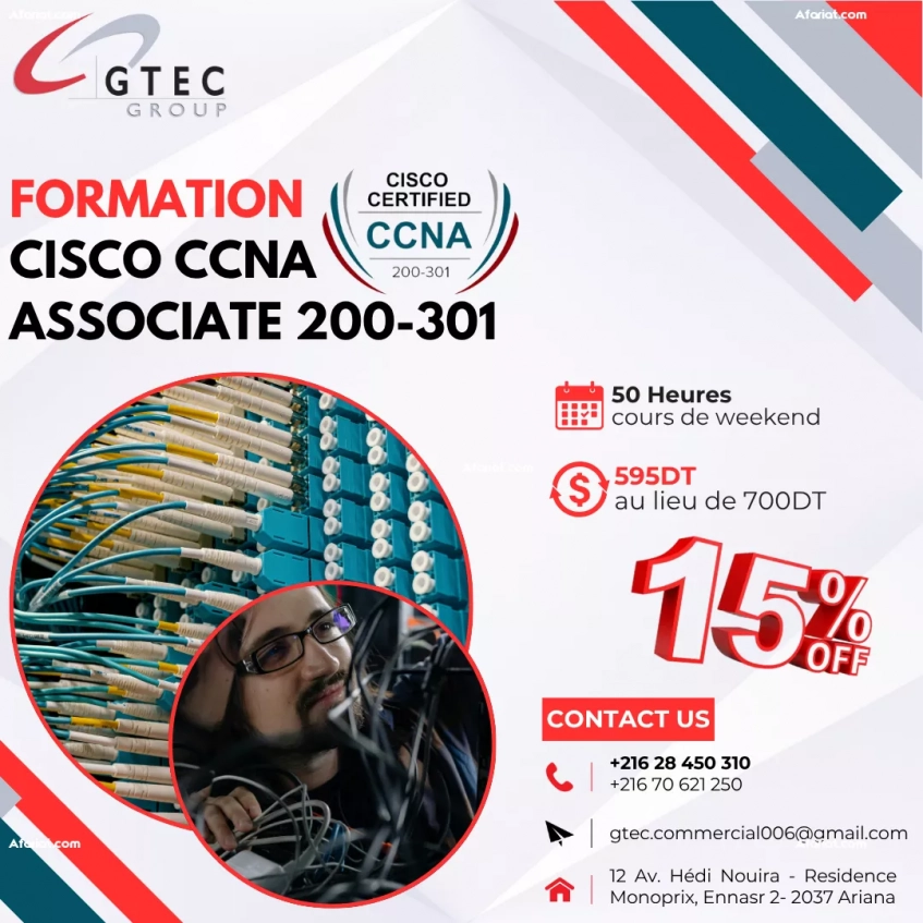 Formation en Cisco CCNA 200-301