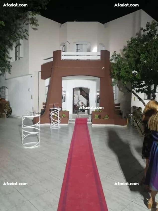 À louer une belle villa S+4 à la soukra