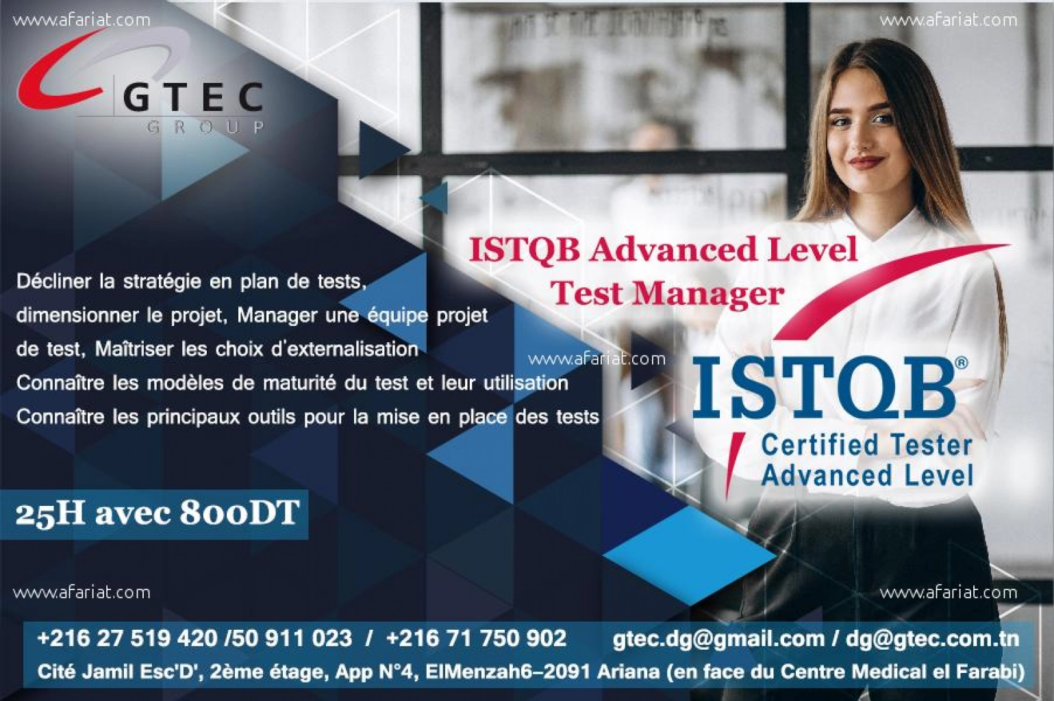 Certification ISTQB Avancé : Test Manager