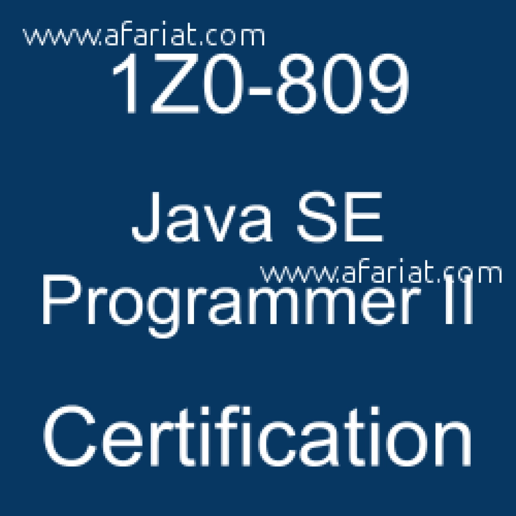 Formation en préparation à la Certification JAVASE8