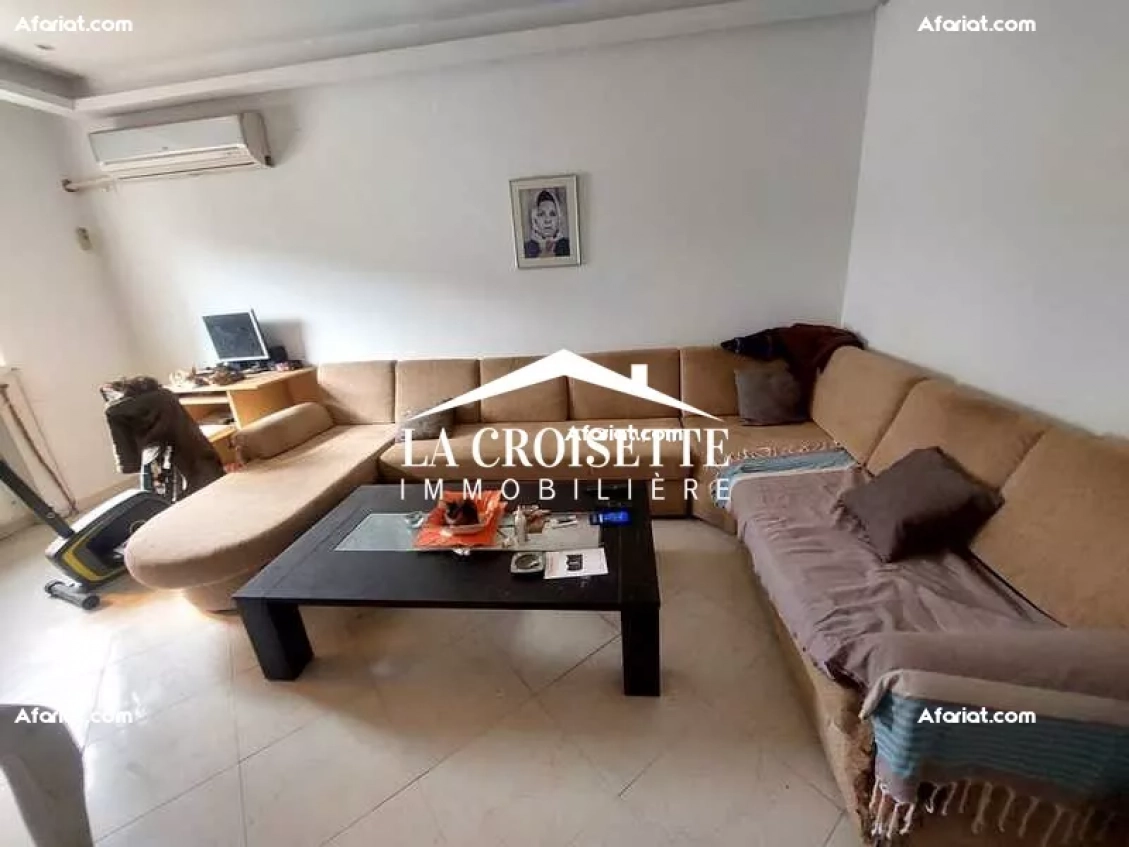 Appartement S+2 avec jardin à La Marsa MAV1639