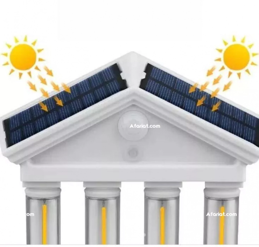 Lampe solaire à détecteur de mouvement