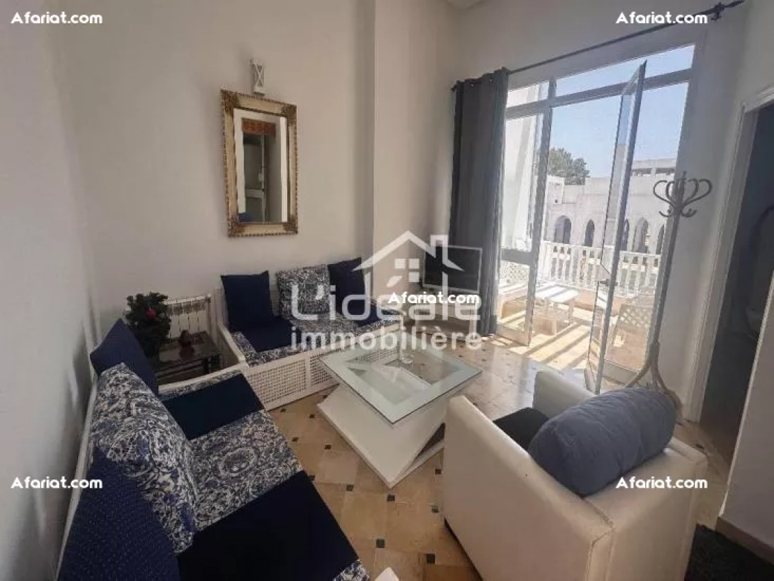 Location à l'année appartement meublé à Hammamet