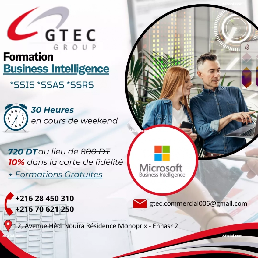 Formation Business Intelligence: SSIS, SSAS, SSRS