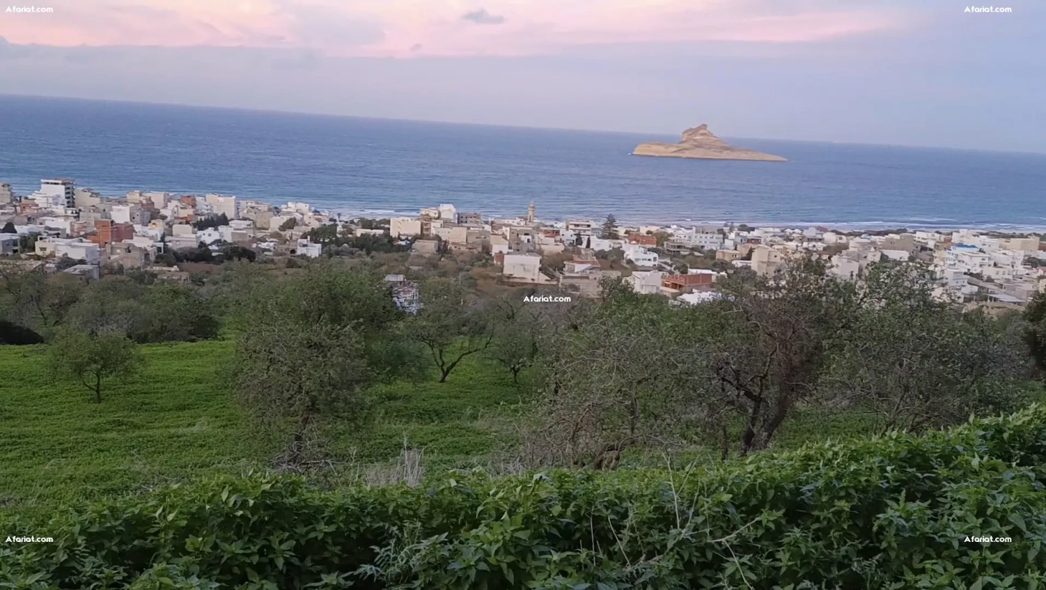 vente terrain d’une superficie de 950m² à Rafraf plage