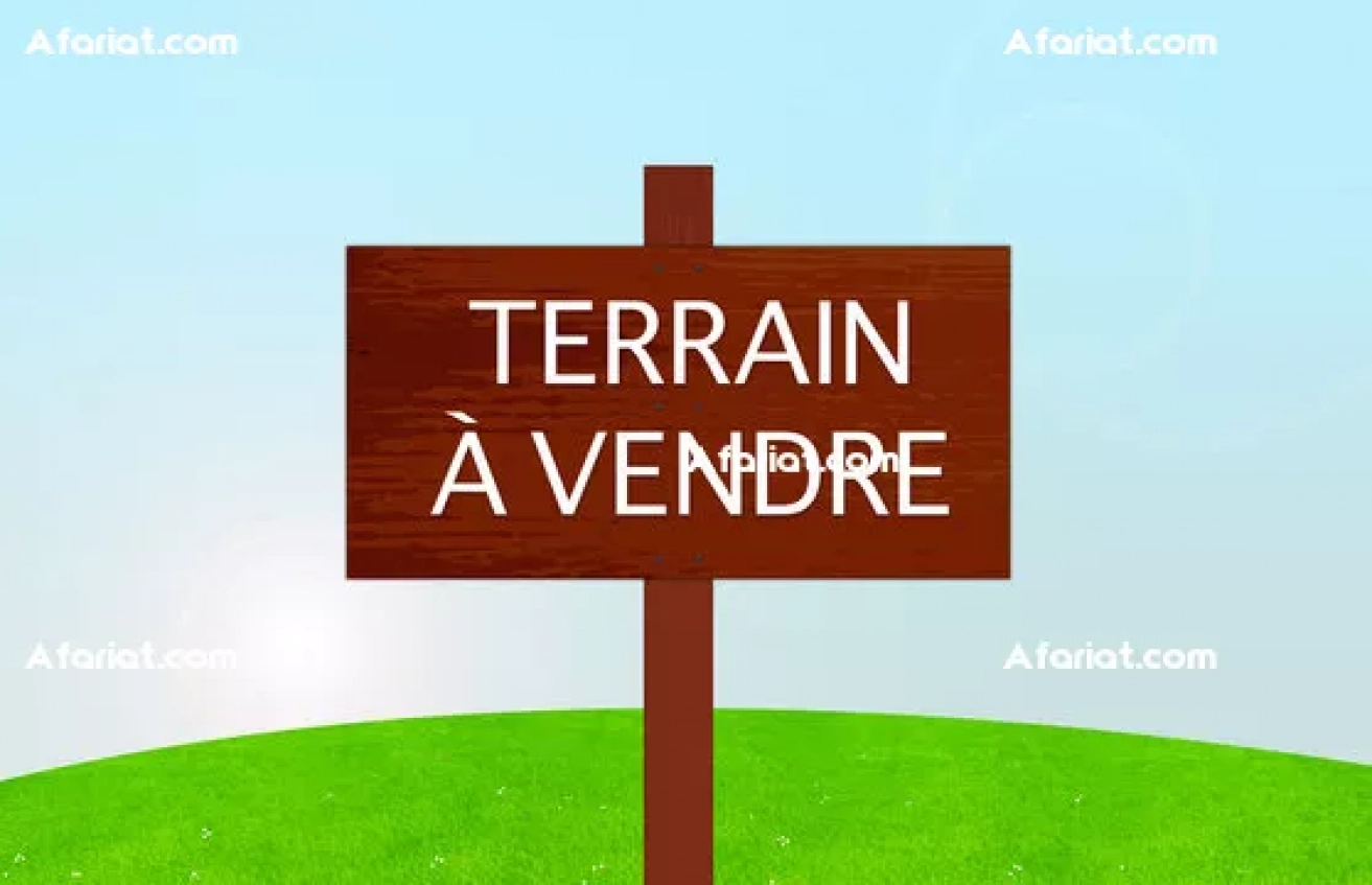 Terrain a vendre 159 M2 soukra rue el Messaoudi