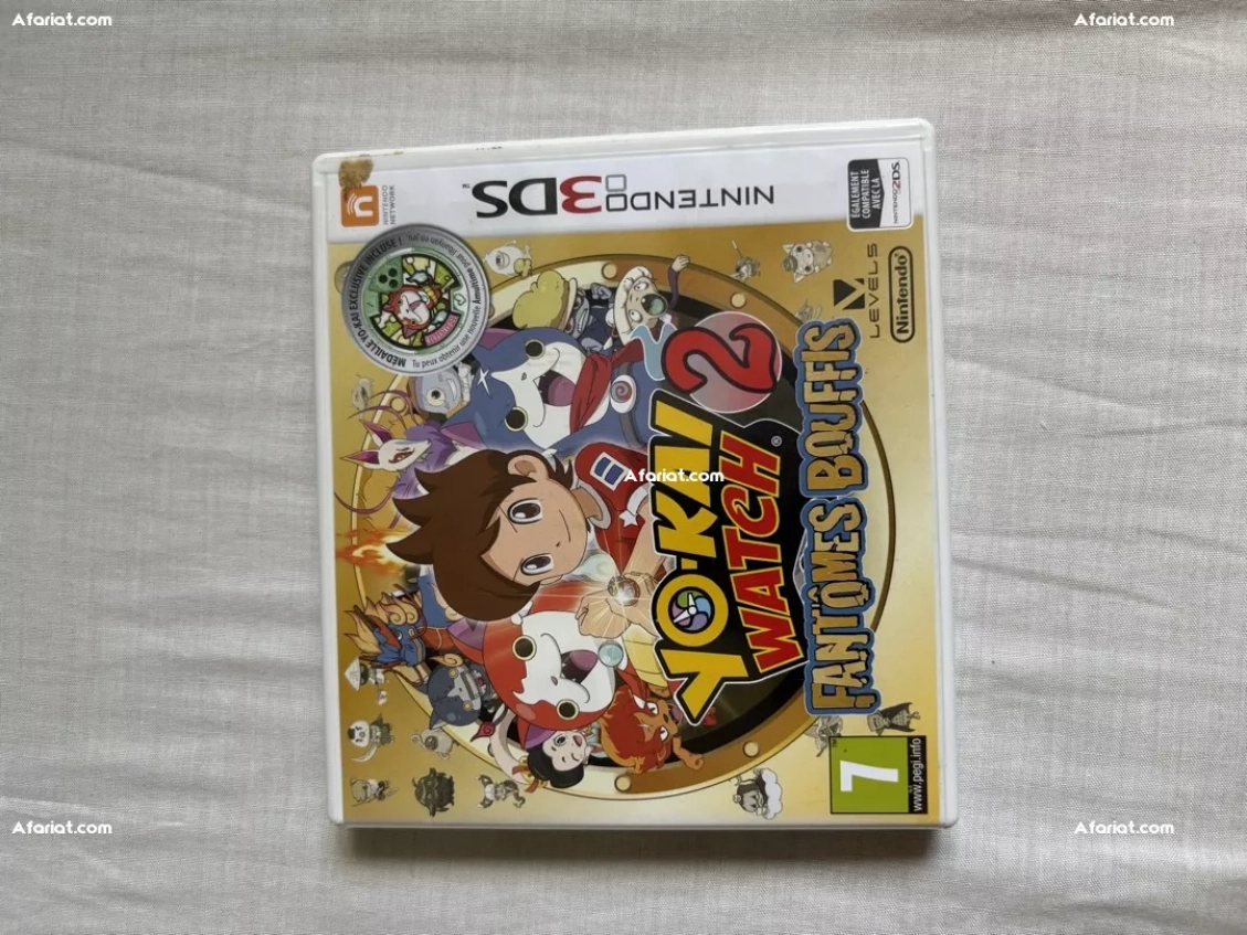 Jeux yo kai watch 2 fantômes bouffis 3ds