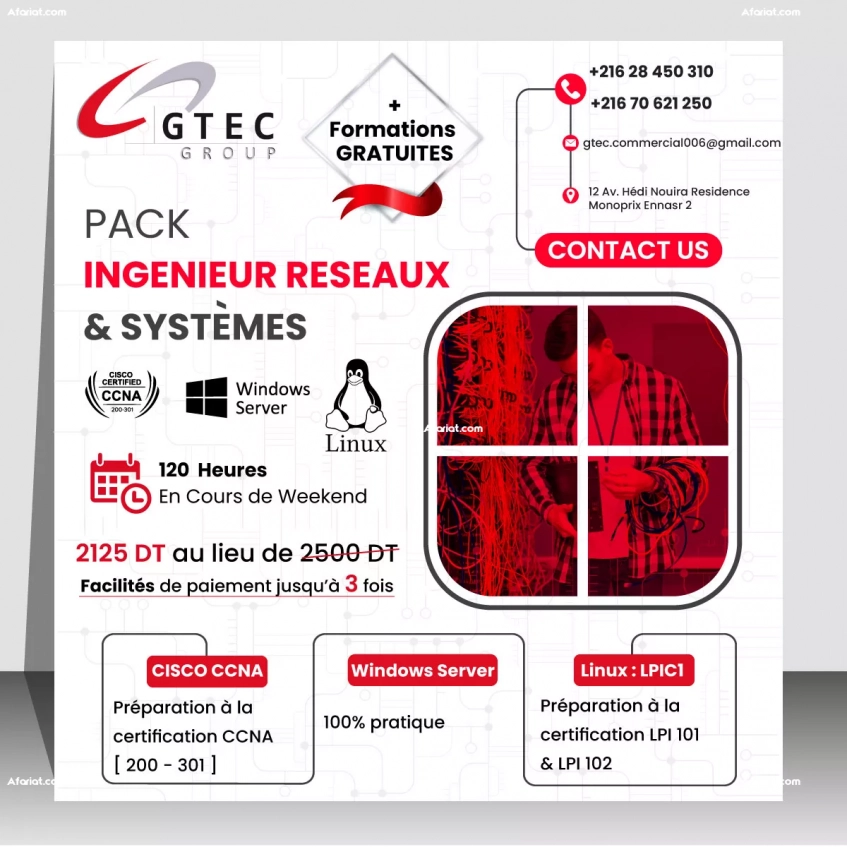 Pack formation Réseau & Système