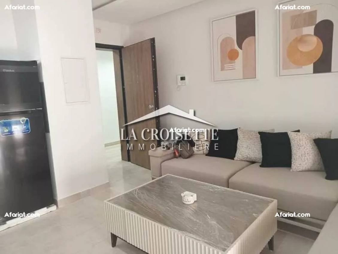 Appartement S+1 meublé aux Jardins de Carthage