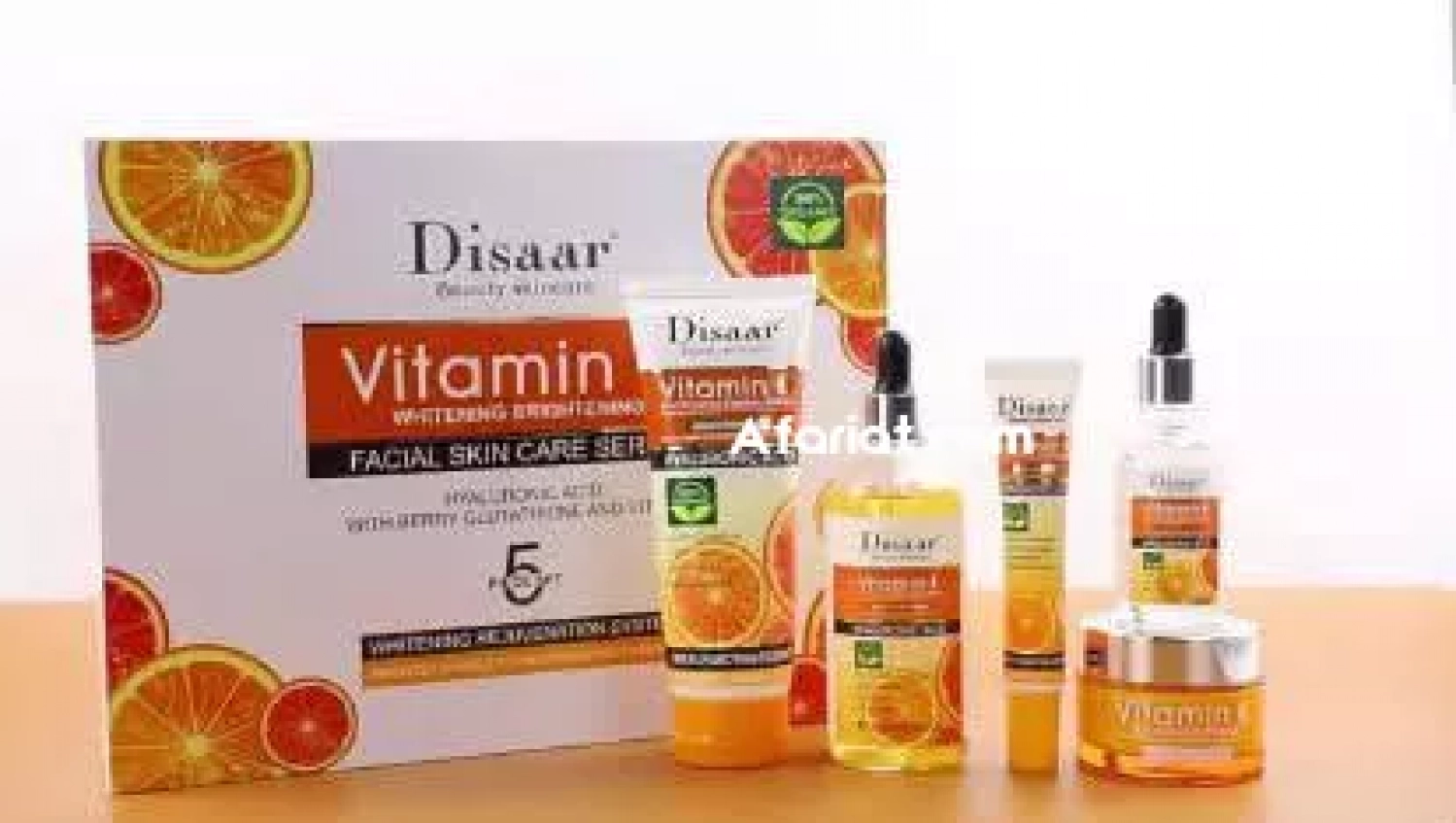 coffret est l'ensemble de soins pour la peau Disaar Vitamine C.