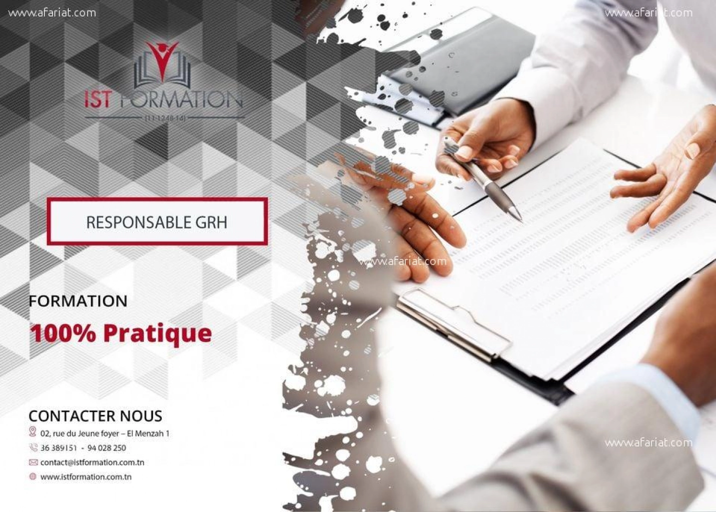 IST FORMATION : Responsable GRH