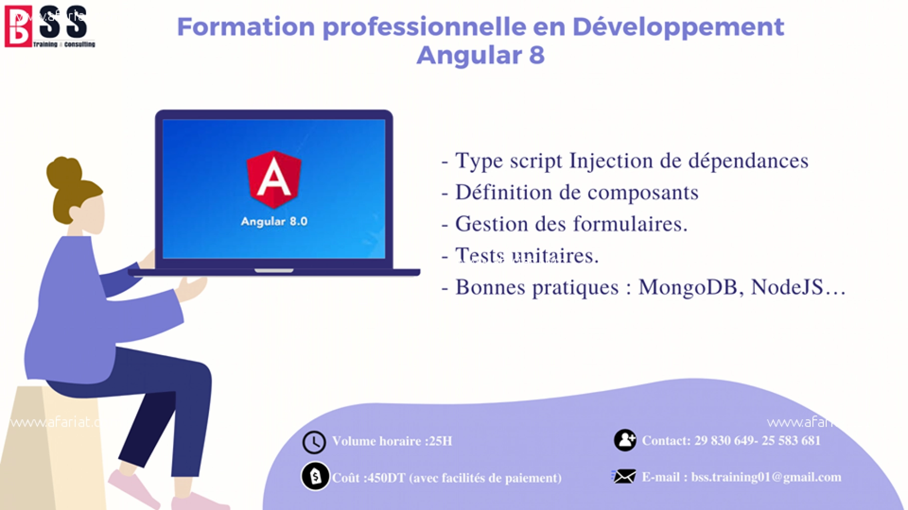 formation  Angular 8